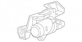Track Off Control Lever Lexus ES250 ES300h ES350 19-23