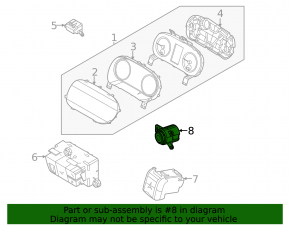 Start/Stop button Kia K5 21-24
