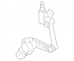 Front left body tilt sensor for Porsche Cayenne 958 11-17