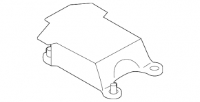 SRS airbag module airbag computer Subaru Outback 10-10