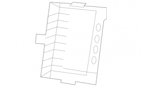 Front right door computer Mercedes X167 GLS 450 580 20-26