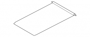 Lincoln MKC 15-19 Panoramic Sunroof Shade Black