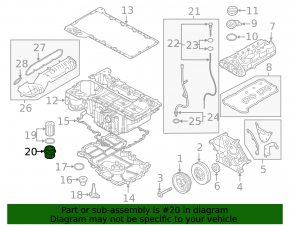 Oil Filter Housing BMW X7 G07 19-24 4.4T N63B44D AWD