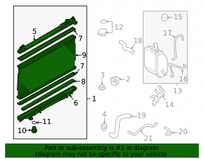 Nissan 350z Water Cooling Radiator