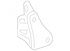 Door hinge lower front left Mercedes W221