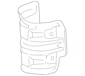 Lower manifold guard for Toyota Rav4 16-18 hybrid