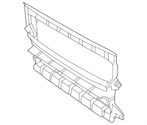 Upper radiator deflector Volvo C40 22-24