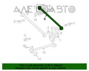 Rear right camber arm Lexus RX300 RX330 RX350 RX400h 04-09 4WD OEM