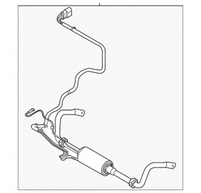 Front stabilizer for Audi Q7 16-25 40mm, with electronic stabilization system