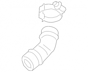 Upper left intercooler pipe for VW Golf 15-1.8T tires