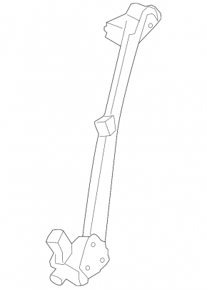 Window lifter with motor rear left Honda CRV 17-22