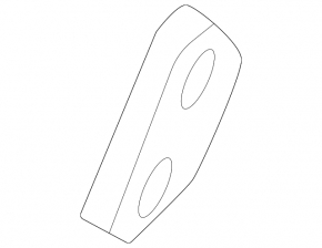 Upper right trunk door bumper Kia Niro 23-