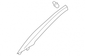Front pillar trim lower right Hyundai Santa FE Sport 13-16 beige