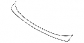 Hyundai Tucson 2022-25 trunk lid trim
