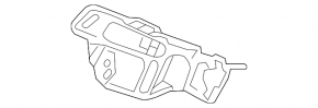 Buick Encore 13-16 front bumper mount, left fender