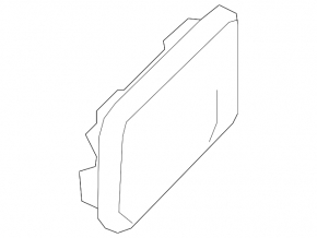 Ventilation shield left Ford Fiesta 11-19