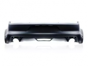 Bare rear bumper for a Ford Mustang mk6 15-17 without parking sensors