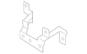 Hood lock bracket Ford Ecosport 18-22