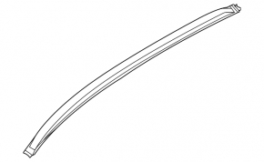 Roof rail right Ford Escape MK4 20- black