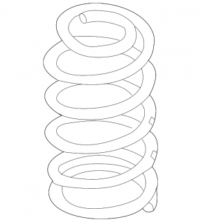 Rear left spring Mazda CX-9 16-23 AWD