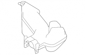 Nissan Rogue 14-20 air duct on filter, chips