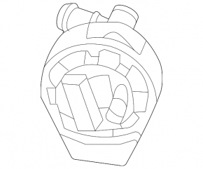 Auxiliary cooling pump Volkswagen ID.4 21-23 RWD type 2