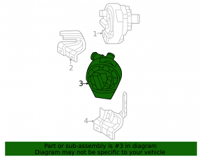 Auxiliary cooling pump Volkswagen ID.4 21-23 RWD type 2