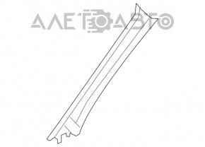 Front pillar trim left Mercedes W221