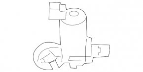Nissan Murano z52 15-24 Windscreen Washer Motor