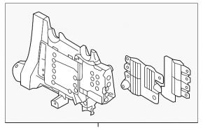 Volvo V90 19-22 Battery Distribution Plate