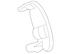 Nissan Rogue 17-20 black ignition switch cover