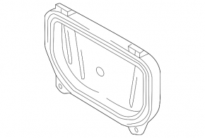 Audi A6 C7 12-15 Xenon Headlight Bulb Cover