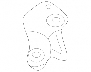 Left hood lock counter part for BMW X2 F39 18-23 2018-23