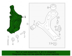 Front right axle Kia EV6 22-24 AWD