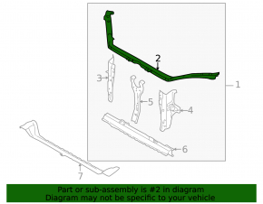 Subaru Forester 08-13 TV Top Bar
