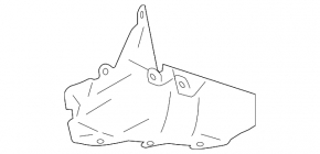Subaru BRZ 13-20 lower left rear bumper mount