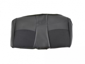 Rear seat cushion 3rd row Dodge Journey 11-19 leather black, rusty brackets