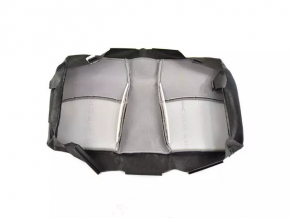 Rear seat cushion 3rd row Dodge Journey 11-19 leather black, rusty brackets