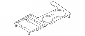 Interior mirror cover for Kia K5 21-24