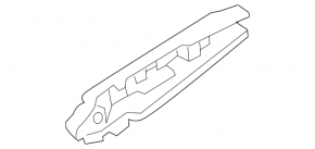 Lincoln Nautilus 19-23 Rear Left Door Handle Mechanism