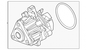 Water pump Lincoln MKC 17-19 2.0T