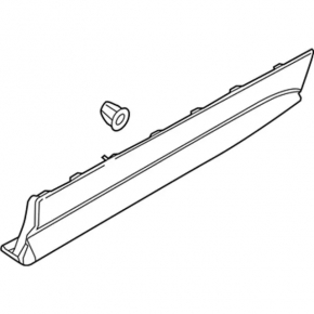 Door trim lower front left Ford Edge 15-24 Sport, ST, ST-Line