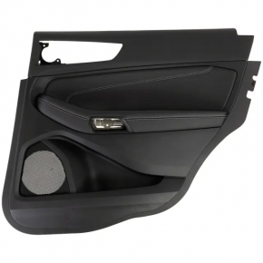 Door trim card rear right Ford Edge 19-23 black Titanium