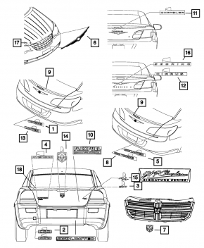 Dodge Journey 11- Front Strut Bar