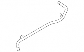 Cooling system pipe Audi Q7 16- 3.0T metal, with insulation