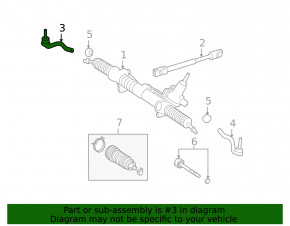 Steering tip right Mercedes X164 GL W164 ML 07-12
