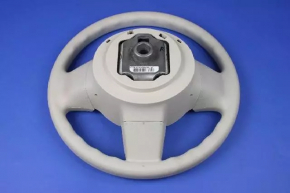 Naked steering wheel Fiat 500 12-19 leather, black