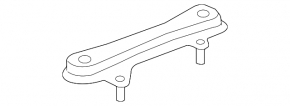 Rear subframe burr rear left Lexus IS 06-13