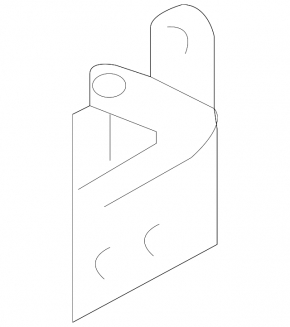Upper front left door hinge for Mitsubishi Outlander 22-25