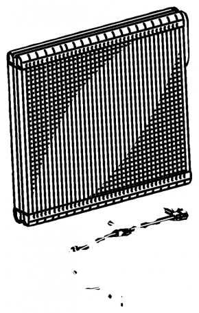 Evaporator Toyota Rav4 19-